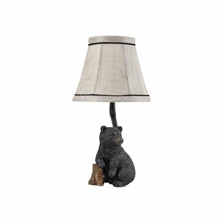 HOMEROOTS Smokey Bear in Woodlands Accent Lamp 380514